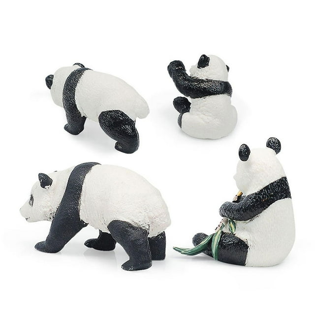 Juguete de simulación Panda, pandas rojos gigantes de Sichuan