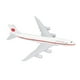 thumbnail image 5 of Modelo de avión de aleación, simulación decorativa, modelo de avión de pasajeros fundido a presión, juguete con soporte para niños y adultos., 5 of 14