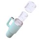 thumbnail image 2 of Molde para Cubitos Hielo Con Tapa Mini Bandeja Tazas 30 A 40 Onzas () Verde, 2 of 4