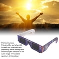 thumbnail image 3 of Gafas Solares De Eclipse Papeles Seguros Sunes Para Observación Premium Herramienta Directa Adolescentes Adultos, 3 of 7