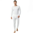 thumbnail image 2 of Ventana Men’s Fleece Thermal Underwear Set Ultra Soft Long Johns Base Layer 2pc Top Pants, 2 of 8
