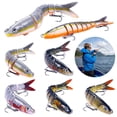 thumbnail image 2 of COCEQUC Multi Jointed Fishing Lures Sinking Wobblers Swimbait Hard Bait New V5 σ■ пъ зχ S5K6, 2 of 5
