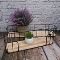 thumbnail image 2 of unbranded  2 Pcs Shelf Organizers Baskets Wall Storage Shelving Rack Office, 2 of 8