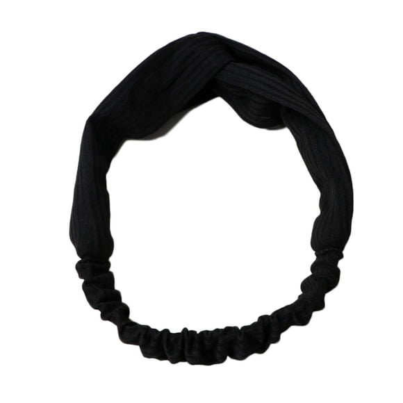 braveheart Women Knot Turban Elastic Hairbands Cute women headdress Headbands Accessories Solid Stripe Head Wrap Headdress
