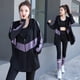 thumbnail image 2 of Chaqueta deportiva con sujetador y mallas para mujer, conjunto de 3 piezas, chándal, entrenamiento y ejercicio, gimnasio, Push Up, ropa deportiva para Yoga, traje de Fitness, 2 of 5
