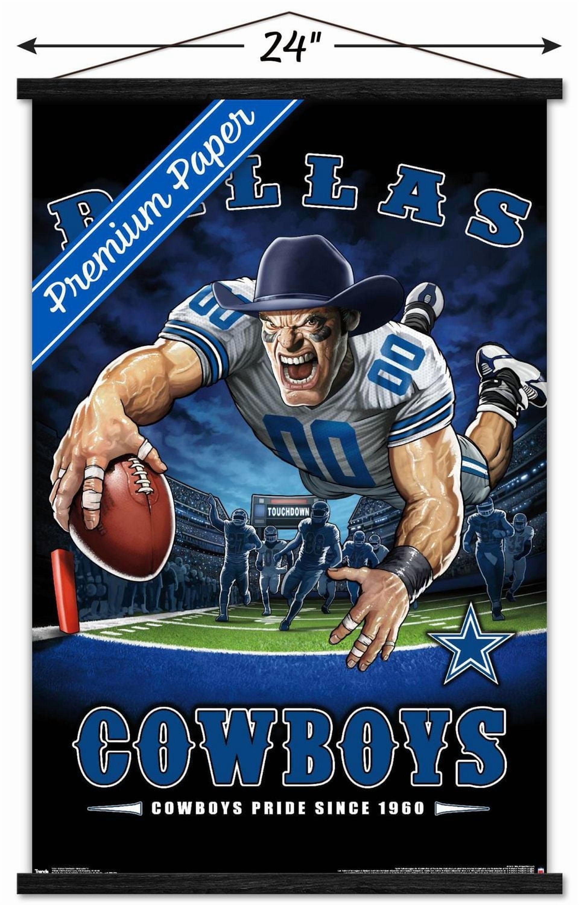 NFL Dallas Cowboys - End Zone 17 Wall Poster, 22.375" x 34"