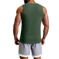 thumbnail image 3 of Thrilos Mens Tank Tops Sleeveless Ribbed Knit Shirts Workout T Shirt Muscle Gym Tank Top for Men, 3 of 7