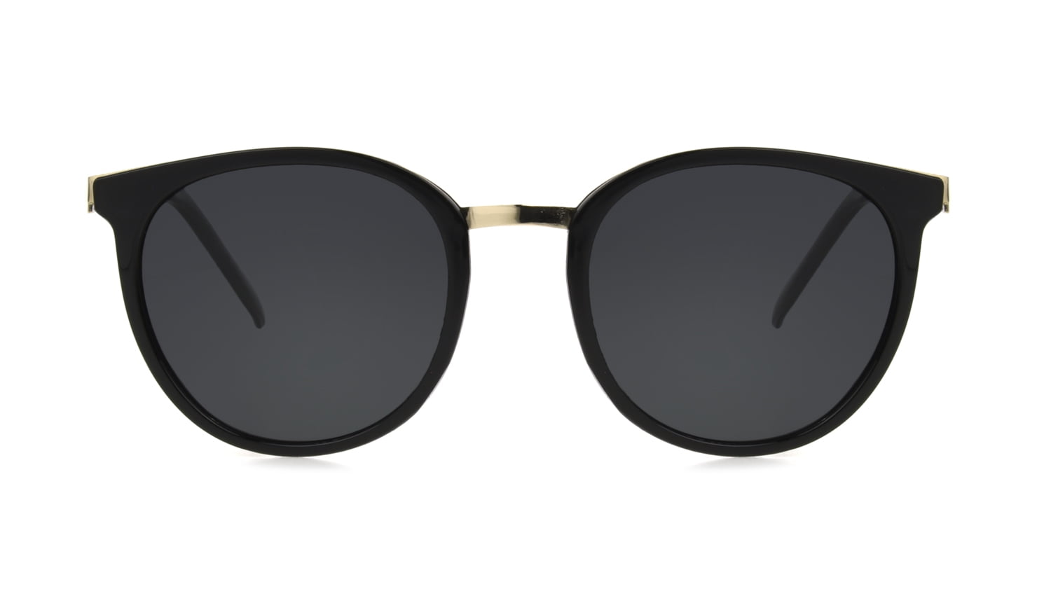 Foster Grant Ladies Square Black Sunglass