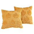 thumbnail image 2 of Home Textile, Fall Pillowcases Halloween Decorative Soft Comfortable Throw Pillowcase With Zipper Fall Theme Orange Maple Cushion Cover For Living Room Sofa Bed, Pillow Case, 2 of 8