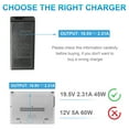 thumbnail image 5 of 45W 19.5V 2.31A AC Adapter Charger For HP TPN-LA15 TPN-DA16 17-CN Power Supply, 5 of 6