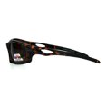thumbnail image 3 of Mens TAC Polarized Lens Aerodynamic Warp Sport Performance Plastic Sunglasses Tortoise Brown, 3 of 4
