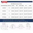 thumbnail image 4 of vdgthytj Newborn Winter Snowsuit Baby Girl Boy Cute Ear Footie Hooded Romper Infant Fleece Jumpsuit Outwear Coats, 4 of 4