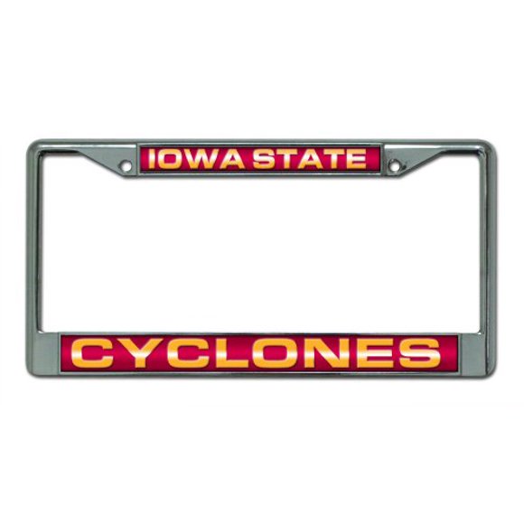 NCAA Iowa State Cyclones Laser Cut Chrome Plate Frame