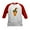 Red/White, variant on CafePress - Halloween Letter V Witch Monogram Kids Baseball Je - Kids Cotton Baseball Jersey, 3/4 Sleeve Shirt
