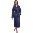 thumbnail image 1 of Long Women's Cotton Robes - Soft Robe Womens, 1 of 6
