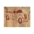 thumbnail image 2 of Old Vintage Truck Stencil Number 2 Template Reusable 8.5 x 11 for Painting on Walls, Wood, Etc. By Stencilville, 2 of 2