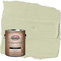 Glidden Fundamentals Pickling Spice / Green Semi-Gloss Exterior Paint, 1 Gallon