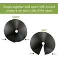 thumbnail image 5 of ZDWQFA 18" Polypropylene Squirrel Baffle Shepherd Hook, 5 of 6