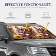 thumbnail image 4 of Sikiie Cute Cat Sunflower Print Foldable Car Windshield Sun Visor, Car Window Sunshade Suitable for Sedan, SUV and Truck Car Accessories-Large, 4 of 6