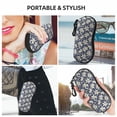 thumbnail image 6 of Zufioo Lilies Flowers Print Sunglasses Case Tactical Zipper Sunglasses Carrying Case for Men Women, 6 of 6