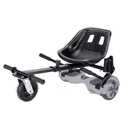 HoverTech Hovercart 1 Seater Go-Kart - Black