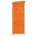 thumbnail image 6 of vidaXL Garden Tool Shed Brown 32.7"x22.4"x55.1" Solid Wood Pine, 6 of 8