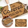 thumbnail image 2 of Alphabet Welcome Mat for Home Entry Absorbent Durable Indoor and Outdoor Use Non Floor Rug, 2 of 7