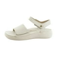 thumbnail image 2 of Vionic Awaken Women's Sandals White Leather Size 8.5 W, 2 of 8