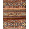thumbnail image 1 of Ahgly Company Indoor Rectangle Abstract Saffron Red Abstract Area Rugs, 5' x 7', 1 of 6
