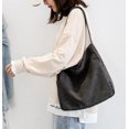 thumbnail image 4 of PIKADINGNIS Women Canvas Tote Purse Handbags Shoulder Bag Casual Work School Shopper Hobo Top Handle Handbag, 4 of 6