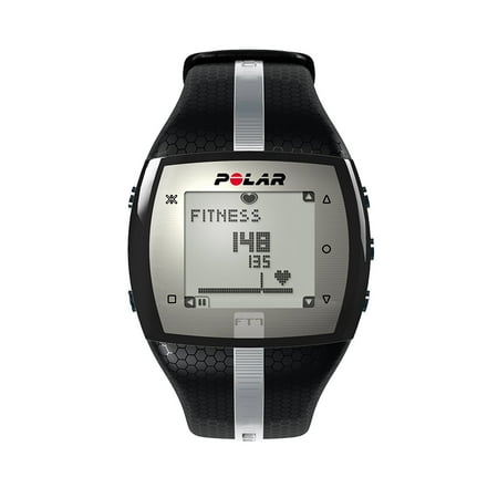Polar FT7 Training Computer Watch - Black/Silver Replacement For FT1 &