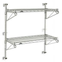 Metro Wire Wall Shelf,34x18x36in,ShlfCap 125lb SW33C-2-1836