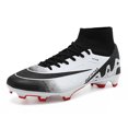 thumbnail image 3 of Zapatillas de fútbol ultraligeras para hombre, zapatos de fútbol para exteriores, botas de entrenamiento FG/TF cómodas, zapatillas transpirables antideslizantes, 3 of 5