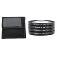 thumbnail image 2 of Macro Lens Filter, 4 in 1 +1 +2 +4 +10 Close Up Filters with Storage Pouch, Camera Filter for Digital Camera Photo, 2 of 7