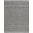 thumbnail image 2 of SAFAVIEH Courtyard Evander Geometric Indoor/Outdoor Area Rug, Gray/Black, 9' x 12', 2 of 12