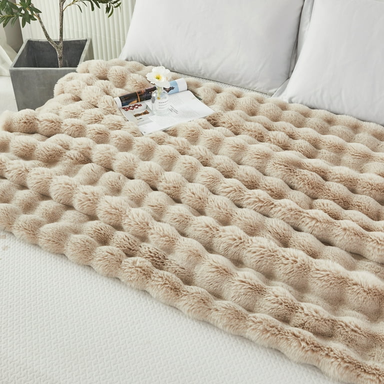 Taupe throws for beds cheap