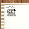 thumbnail image 2 of Printtoo Personalized&nbsp;Blue Self Inking Opner Favor Custom Stamper Thank You For Being A Key Round Heavy Duty Stamp-45 mm, 2 of 6