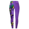 thumbnail image 4 of XIYON Leggings For Women High Waisted Tummy Control Sports Yoga Pants Colorful Printed Fashion Classic Womens Leggings, 4 of 4