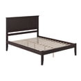 thumbnail image 4 of AFI Madison King Solid Wood Platform Bed, Espresso, 4 of 6