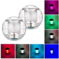 thumbnail image 3 of Lámpara de bola decorativa de patio de piscina subacuática con luz flotante solar LED colorida Hugtrwg  Para estrenar, 3 of 6