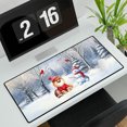 thumbnail image 3 of Hello Winter Pomeranian Football Snowman Welcome Snowy Morning Desk Mat Full Keyboard Mouse Pad Pom Dog Lover Gifts Large Mousepad - 01012, 3 of 5