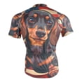 thumbnail image 4 of joogoo Dachshund Dog and Flag Men's Cycling Jerseys Mountain Bike Short Sleeve Tops XL, 4 of 7
