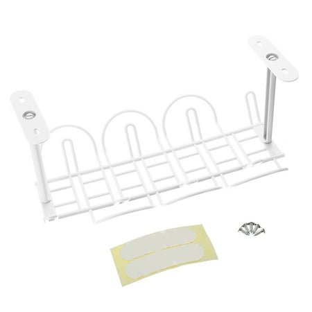 Under Desk Cable Management Tray Cable Organizer Storage For