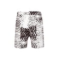 thumbnail image 2 of Txlixc Pantalones cortos de playa para hombres con cintura elástica, impresión hawaiana suelta Txlixc moda, 2 of 4