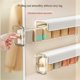 thumbnail image 5 of Wall Mounted Socks Storage Box Partition Pull-Out Removable Underwear Storage Box 3-In-1 Storage Box White, 5 of 5