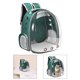 thumbnail image 4 of portátil de viaje para mascotas, transpirable para perros, gatos, cápsula para cachorros, impermeable transparente transpirabl - Verde Sunnimix Transportín de viaje para mascotas, 4 of 7