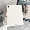 thumbnail image 2 of Slim Silicone Case for iPad Air 11 2025 / iPad Air 11 2024, Built-in Stylus Holder, Shockproof Drop Protective Skin-Friendly Kids Friendly Lightweight Case Cover, White, 2 of 8