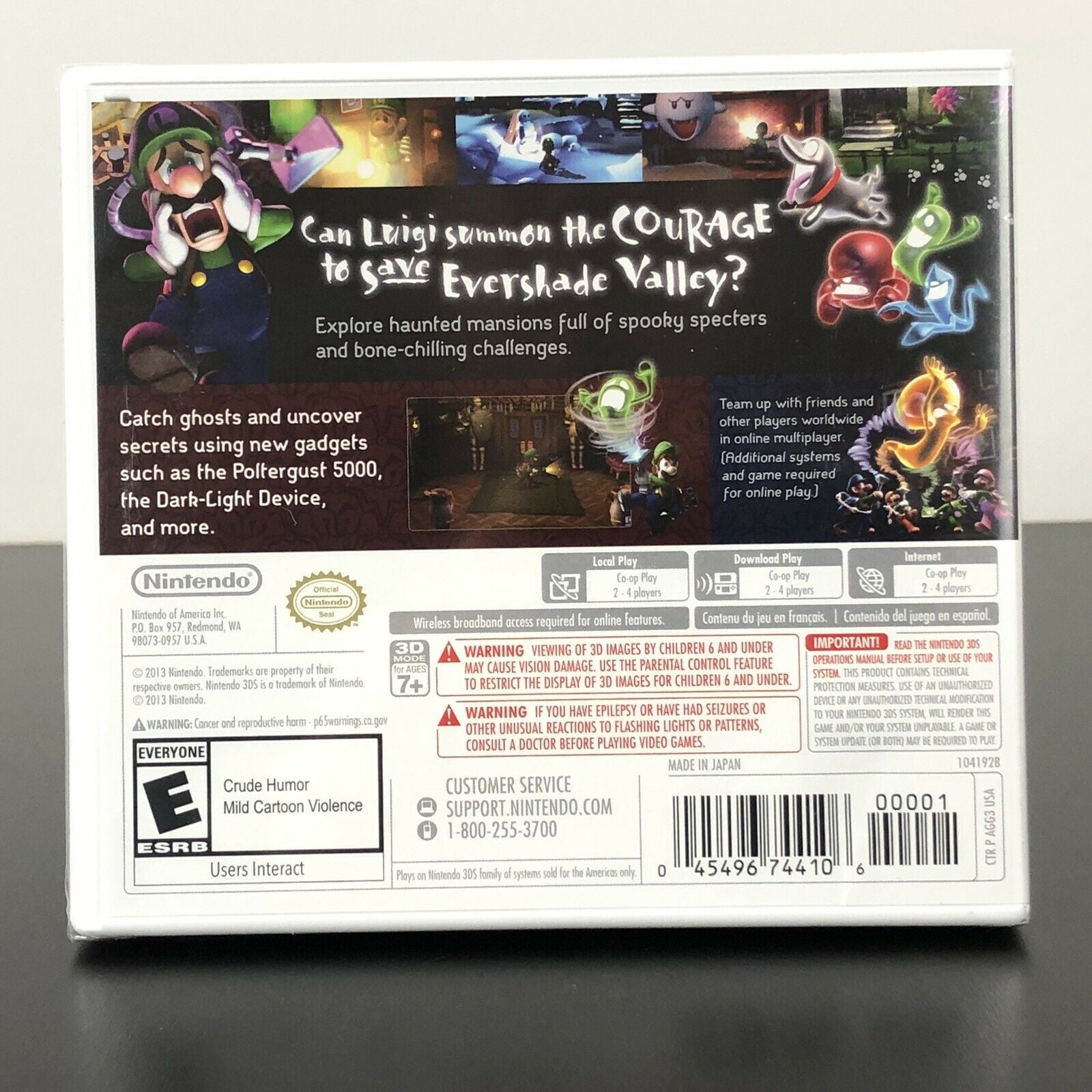 Luigi's Mansion 2 Selects, Nintendo 3DS 2DS New 45496523336