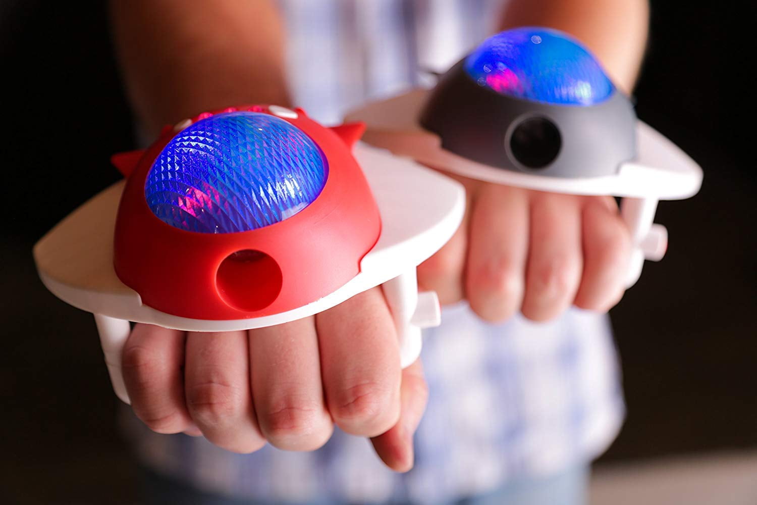 Spaceship Laser Tag Game  - 2 player game with sound, light and vibration