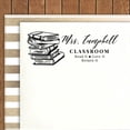 thumbnail image 2 of Printtoo Personalized Black Self Inking Classroom Custom Library Rubber Stamper-68 x 30 mm, 2 of 6